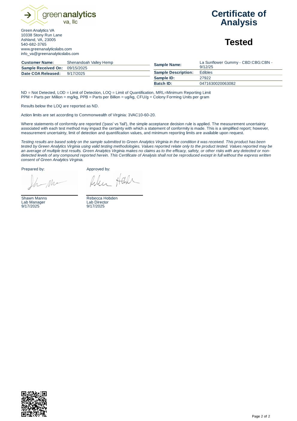 Organic, Full Spectrum Extra-Strength Hemp Gummies: Huge Customer Favorite!