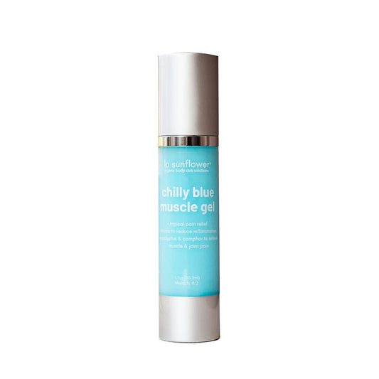 Chilly Blue Muscle Gel: Chilly Blue Muscle Gel: Perfect For Stiff, Achy Sore Muscles AND Hot Flashes!